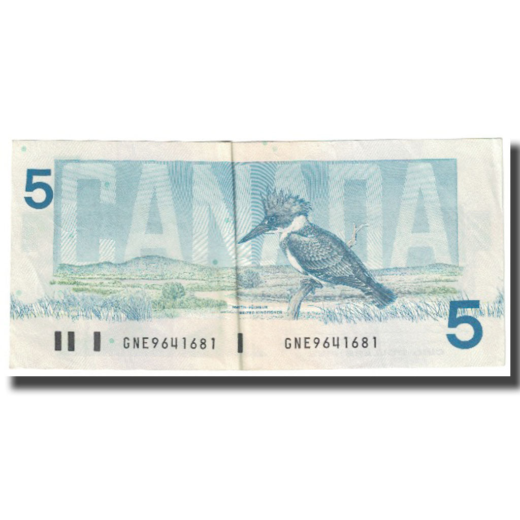Billete, 5 Dollars, 1986, Canadá, KM:95b, MBC