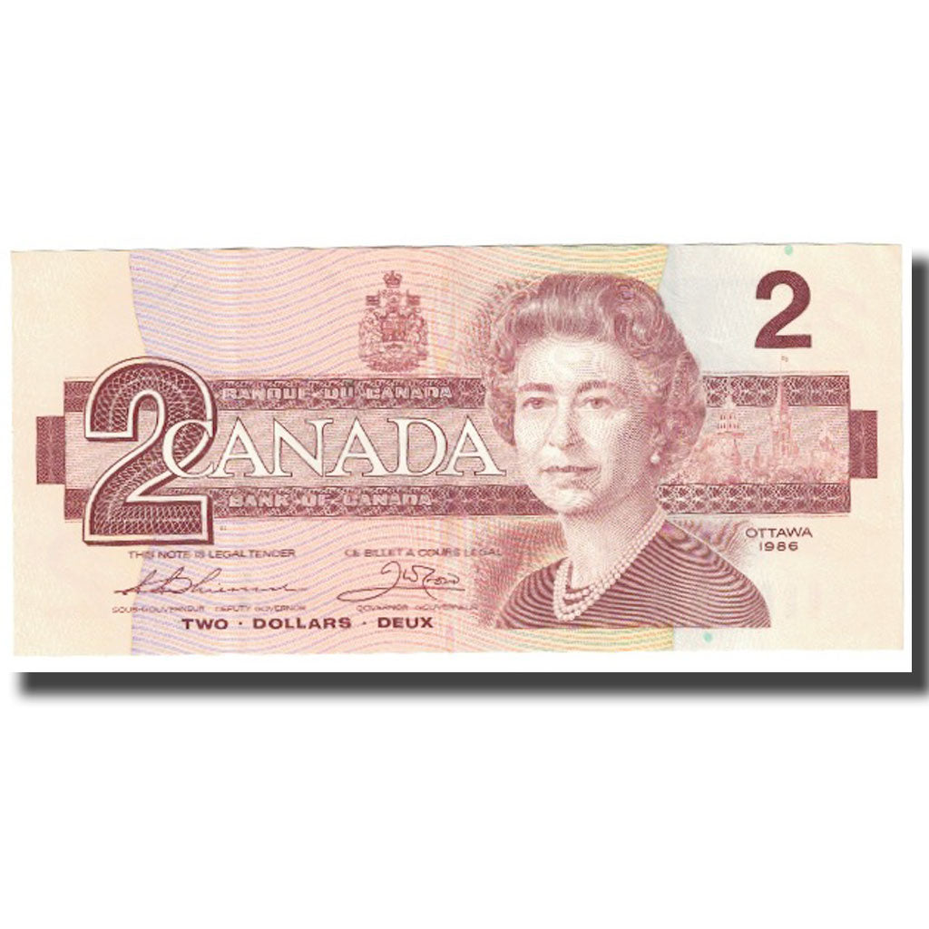 Banconote, Canada, 2 Dollars, 1986, KM:94b, FDS