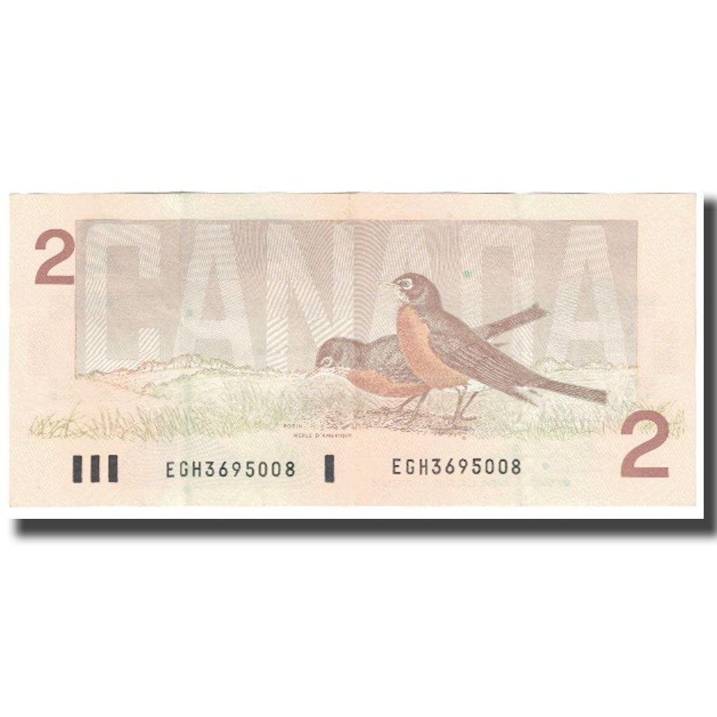 Banconote, Canada, 2 Dollars, 1986, KM:94b, FDS