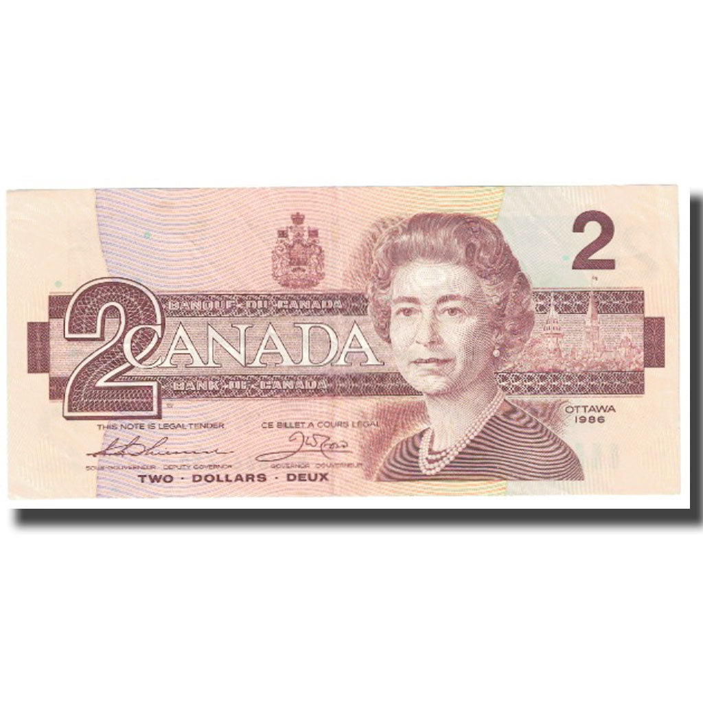 Banknote, Canada, 2 Dollars, 1986, KM:94b, UNC(63)