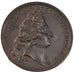 FRANCE, Politics, Society, War, Louis XIV, Medal, 1689, AU(55-58), Bronze, 41,..
