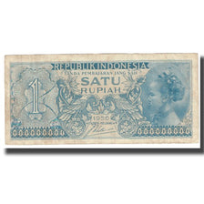 Banknote, Indonesia, 1 Rupiah, 1956, KM:74, VF(20-25)