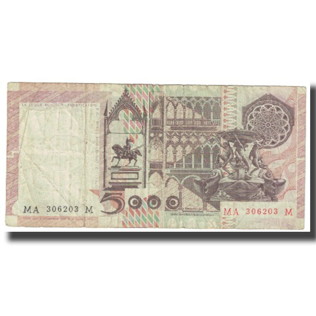 Banknote, Italy, 5000 Lire, 1979, 1979-03-02, KM:105a, VF(20-25)