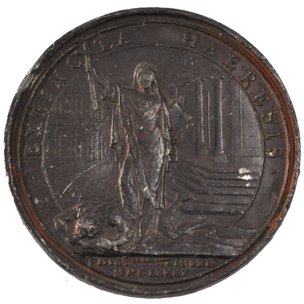 Louis XIV, Médaille, Révocation de l'édit de Nantes