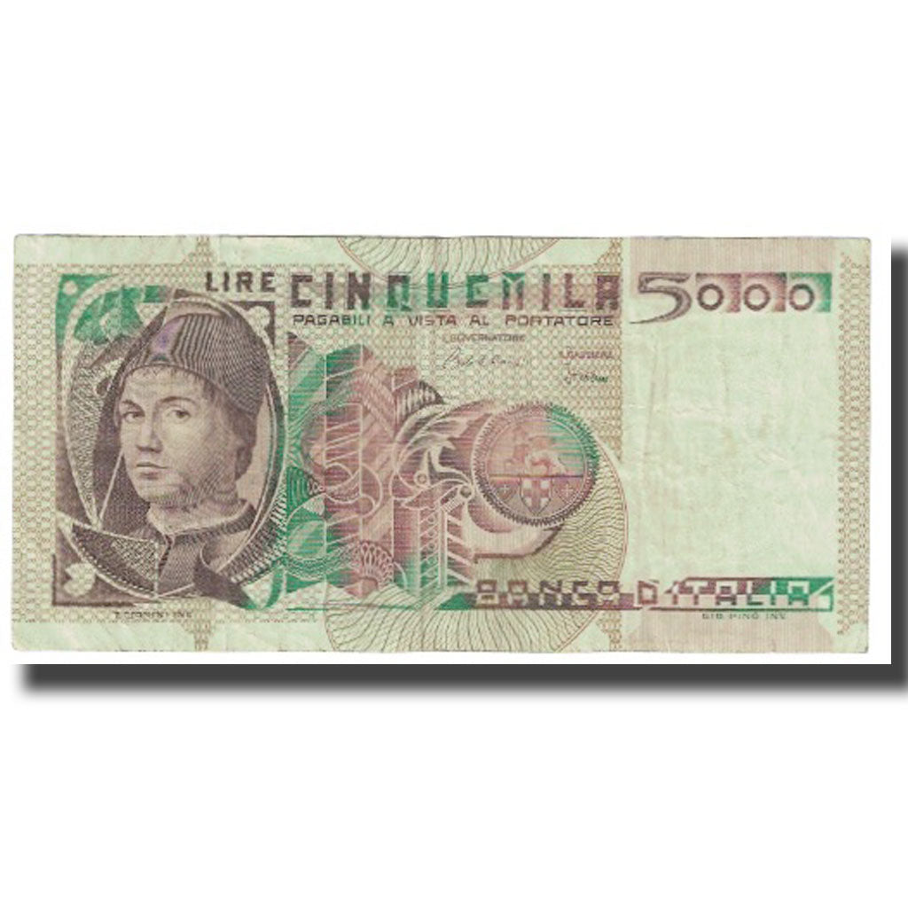 Banknote, Italy, 5000 Lire, 1979, 1979-03-02, KM:105a, VF(20-25)