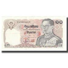 Billete, 10 Baht, Tailandia, KM:87, UNC