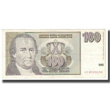 Banknote, Yugoslavia, 100 Novih Dinara, 1993, KM:152, VF(20-25)