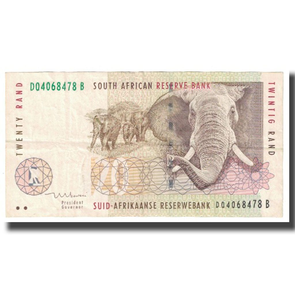 Banknote, South Africa, 20 Rand, KM:124a, EF(40-45)