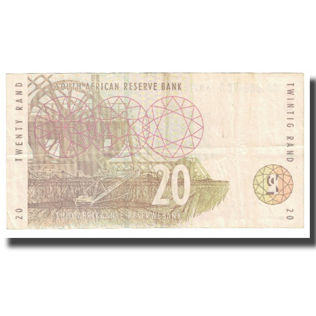 Banknote, South Africa, 20 Rand, KM:124a, EF(40-45)