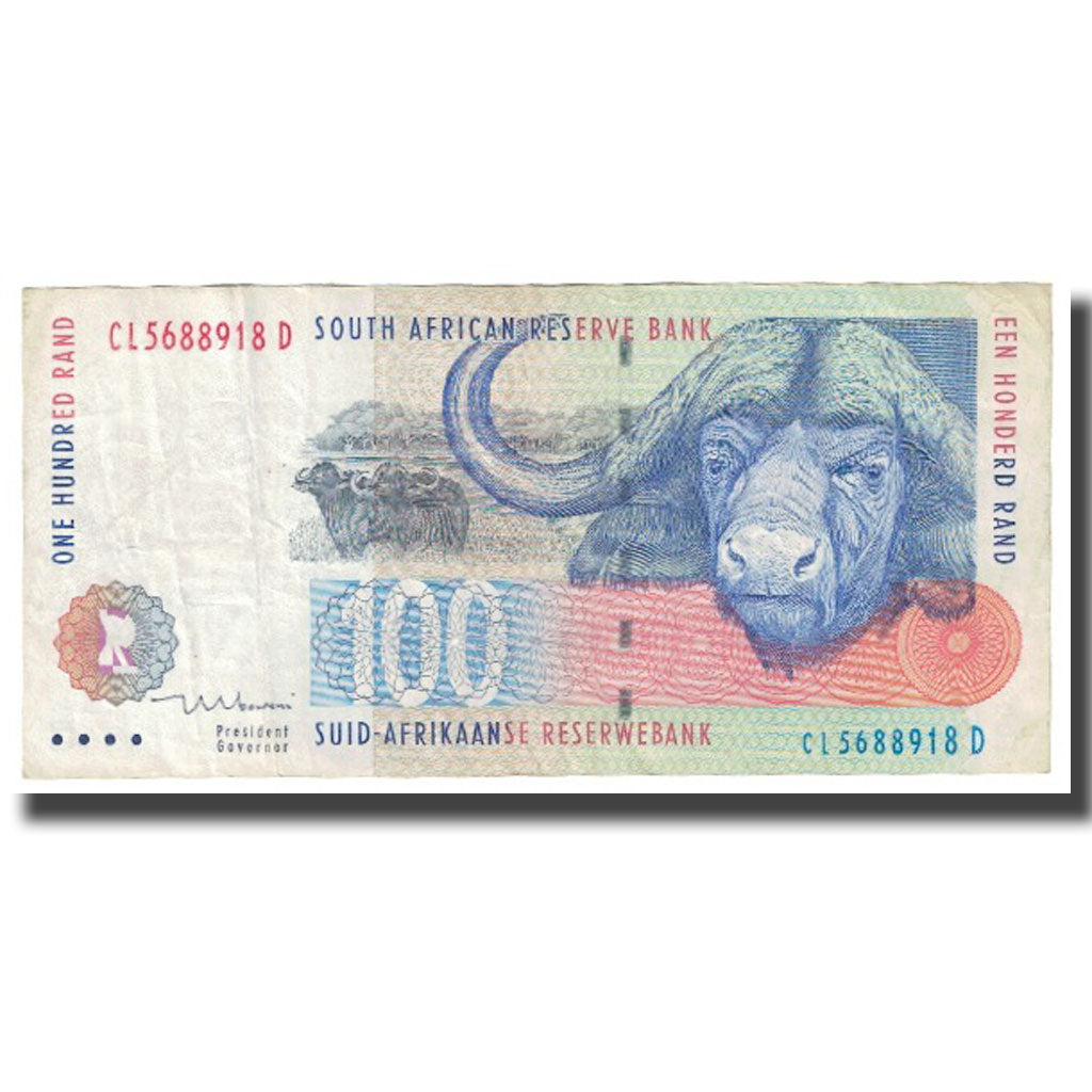 Banknote, South Africa, 100 Rand, KM:126b, VF(30-35)