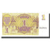 Banknot, Łotwa, 1 Rublis, 1992, KM:35, AU(55-58)