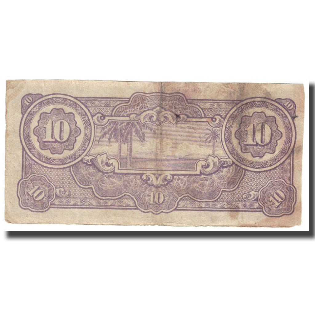 Banknote, Netherlands Indies, 10 Gulden, KM:125c, VF(20-25)