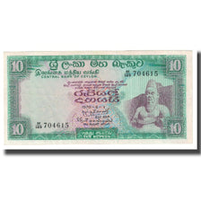 Banknote, Ceylon, 10 Rupees, 1970, 1970-06-01, KM:69, UNC(65-70)