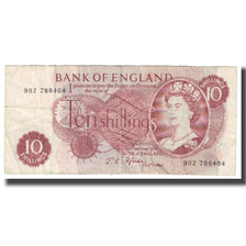 Geldschein, Großbritannien, 10 Shillings, KM:373c, S