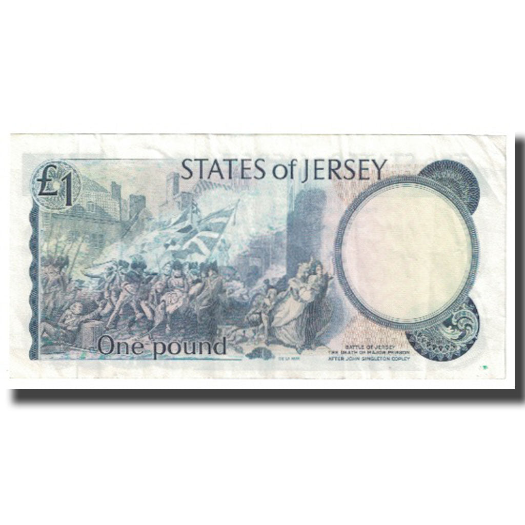 Geldschein, Jersey, 1 Pound, KM:11a, S