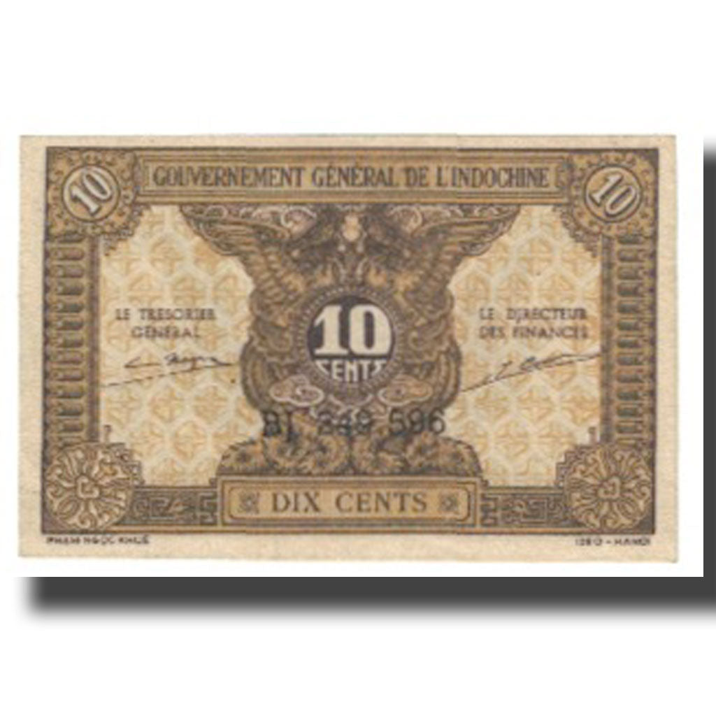 Banknote, FRENCH INDO-CHINA, 10 Cents, KM:89a, UNC(63)