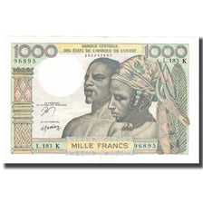 Banknote, West African States, 1000 Francs, KM:603Hn, UNC(65-70)