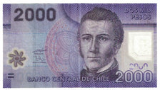 Billete, 2000 Pesos, 2009, Chile, KM:162, SC