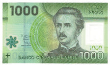 Banconote, Cile, 1000 Pesos, 2010, KM:161, SPL