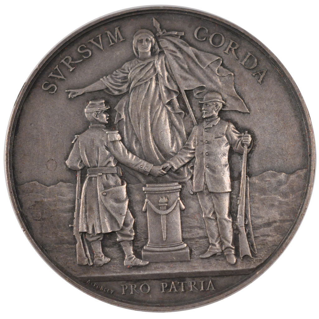 FRANCE, Sports & leisure, French Third Republic, Medal, 1885, AU(55-58),...