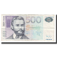 Nota, Estónia, 500 Krooni, 2000, KM:83a, EF(40-45)