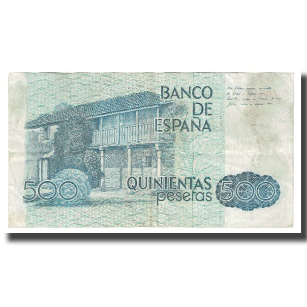 Banknote, Spain, 500 Pesetas, 1979, 1979-10-23, KM:157, VF(20-25)