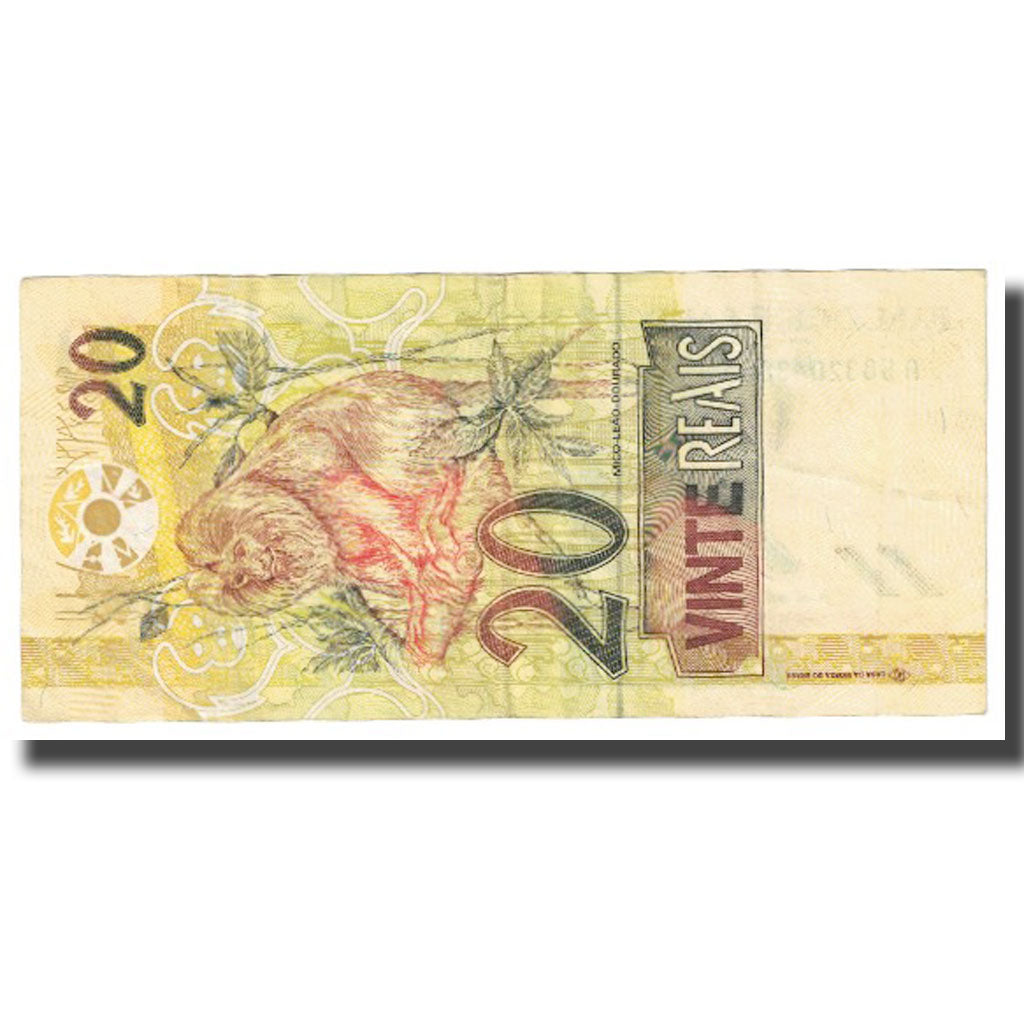 Banknote, Brazil, 20 Reais, KM:250c, VF(20-25)