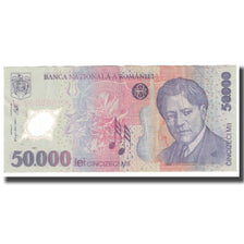 Banknote, Romania, 50,000 Lei, 2001, KM:109a, VF(20-25)