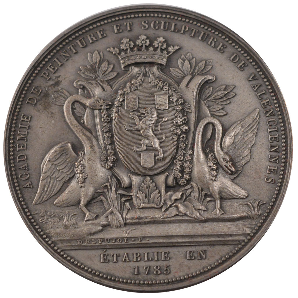 FRANCE, Arts & Culture, French Third Republic, Medal, 1927, AU(55-58), Silver,..