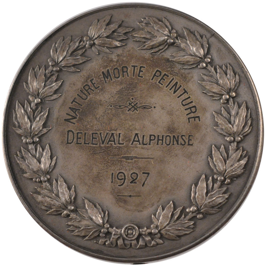 FRANCE, Arts & Culture, French Third Republic, Medal, 1927, AU(55-58), Silver,..