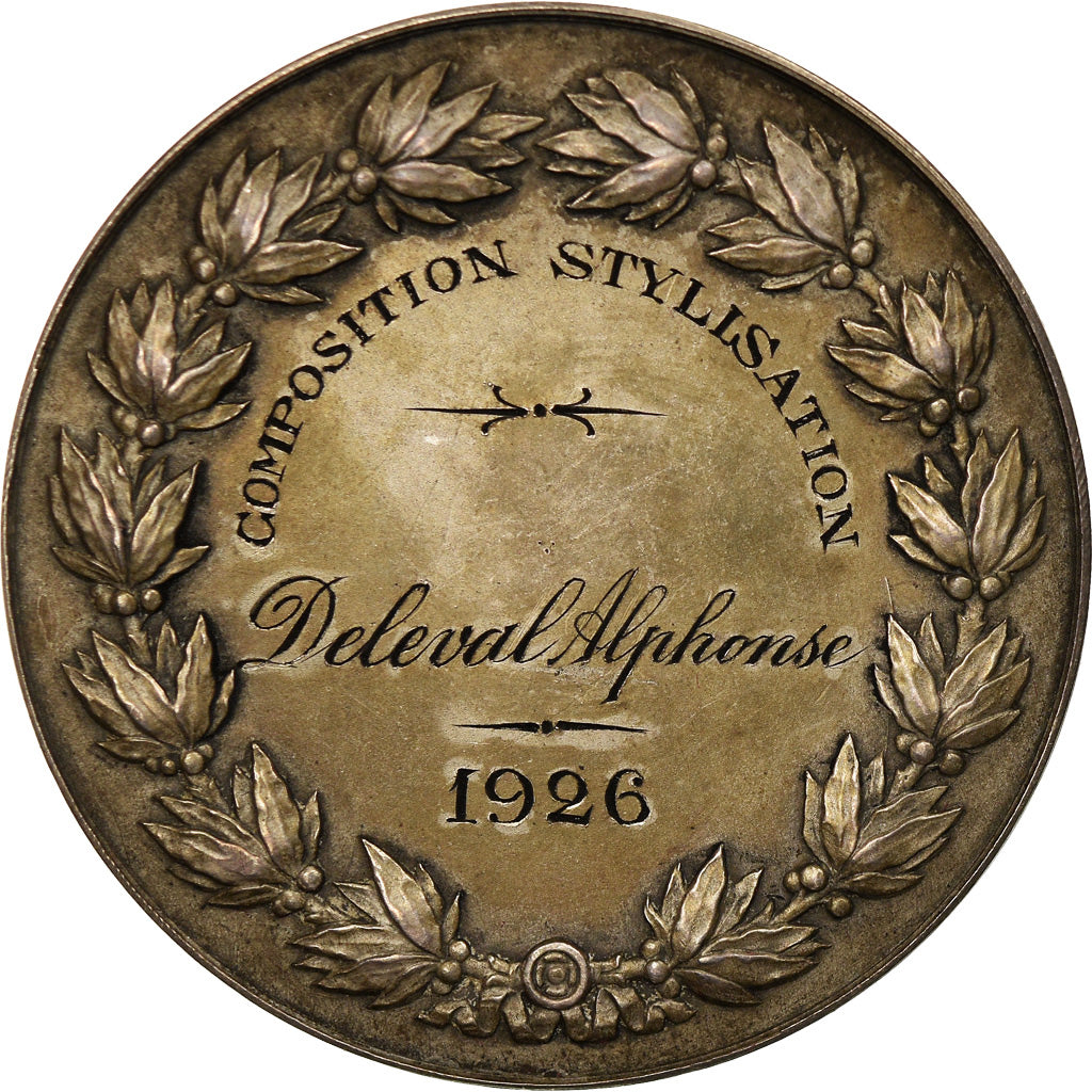 Francia, Medal, French Third Republic, Arts & Culture, 1926, EBC, Plata