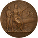 France, Medal, French Third Republic, History, Grandhomme, AU(50-53), Bronze