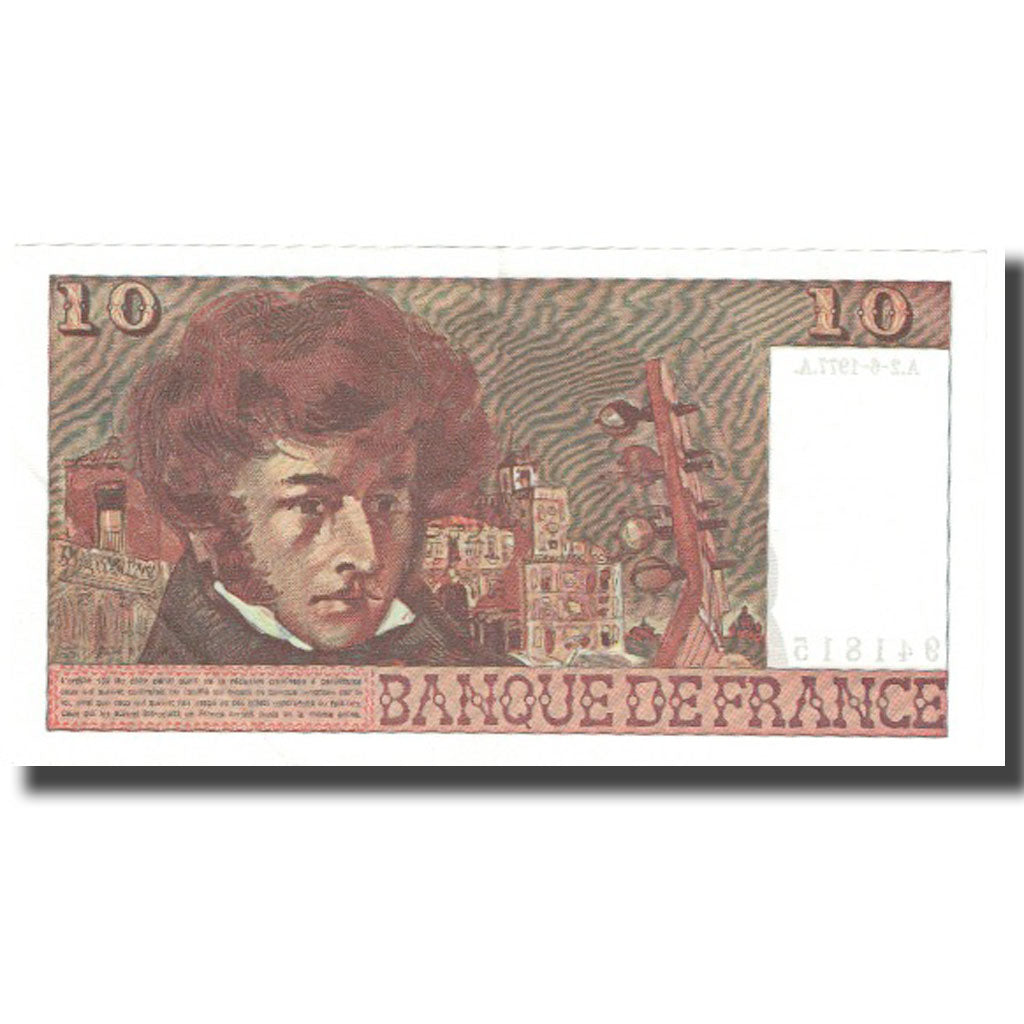 France, 10 Francs, Berlioz, 1977, 1977-06-02, NEUF, Fayette:F63.22, KM:150c