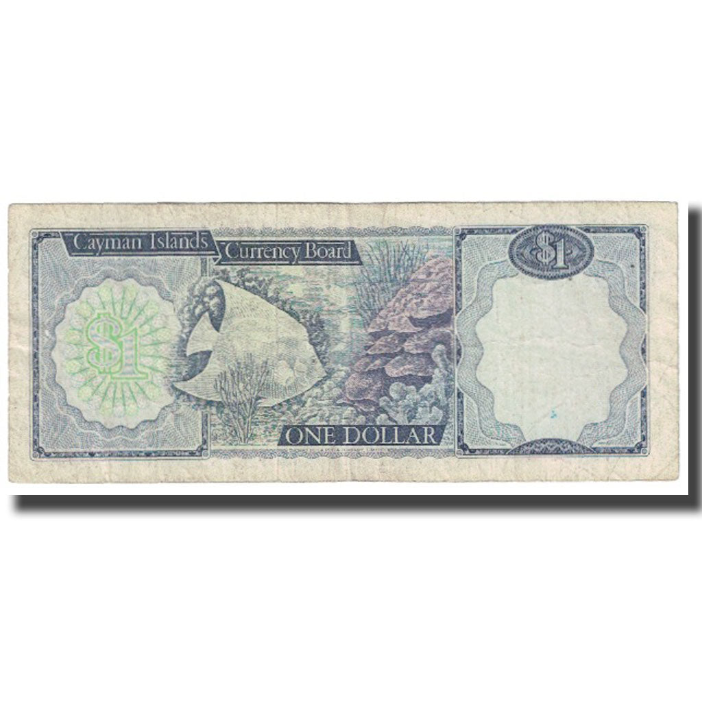 Banknote, Cayman Islands, 1 Dollar, L.1974, KM:1a, VF(20-25)