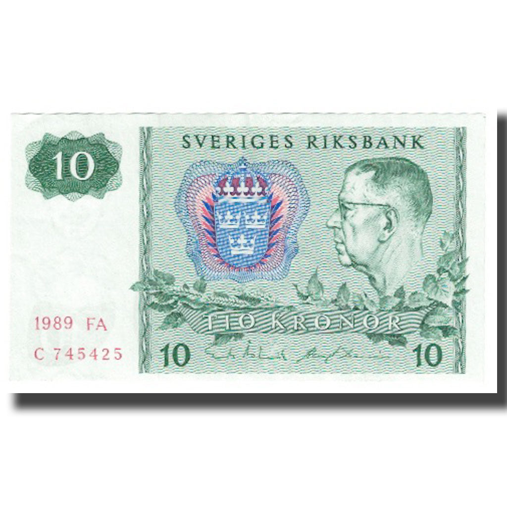 Banknote, Sweden, 10 Kronor, KM:52e, UNC(65-70)