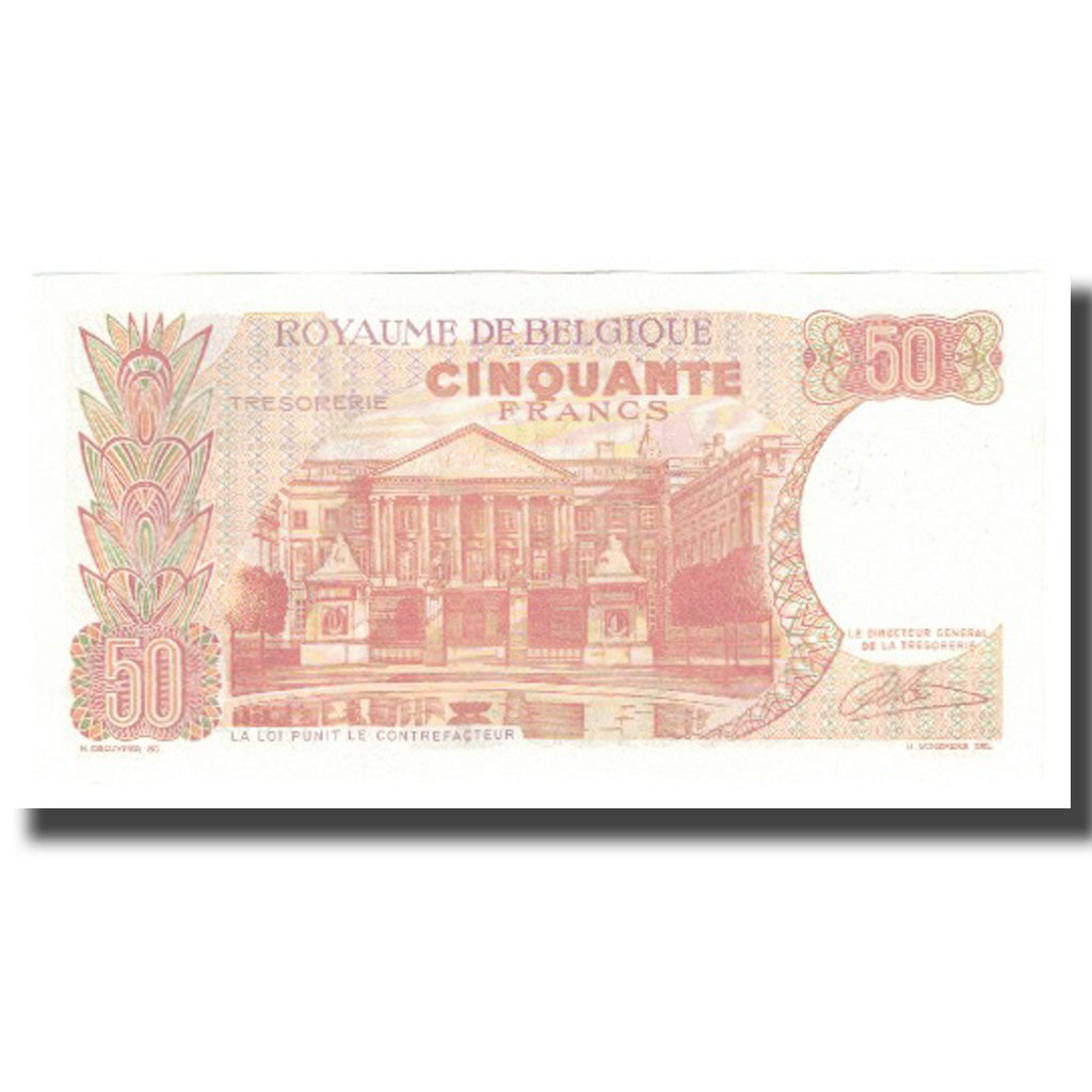 Banknote, Belgium, 50 Francs, 1966, 1966-05-16, KM:139, UNC(65-70)