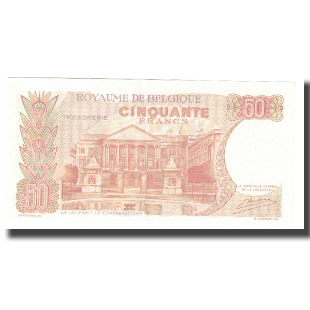 Banknote, Belgium, 50 Francs, 1966, 1966-05-16, KM:139, UNC(65-70)