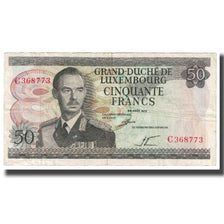 Banknote, Luxembourg, 50 Francs, 1972, 1972-08-25, KM:55b, VF(20-25)