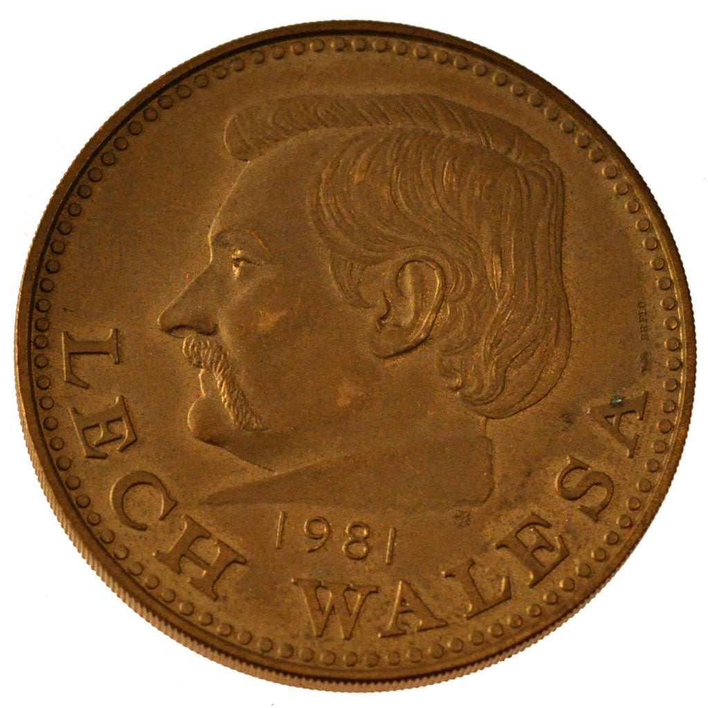Poland, Politics, Society, War, Medal, 1981, AU(50-53), Bronze, 41, 32.60