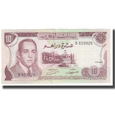 Billete, 10 Dirhams, 1970, Marruecos, KM:57a, EBC