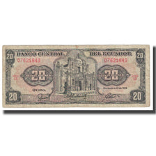 Banknote, Ecuador, 20 Sucres, 1988, 1988-11-22, KM:121Aa, VF(20-25)