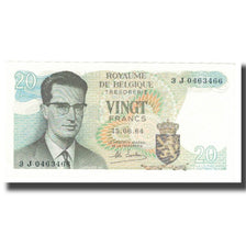 Banknote, Belgium, 20 Francs, 1964, 1964-06-15, KM:138, UNC(65-70)