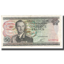 Banknote, Luxembourg, 50 Francs, 1972, 1972-08-25, KM:55b, VF(20-25)