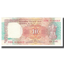 Geldschein, India, 10 Rupees, KM:88c, UNZ