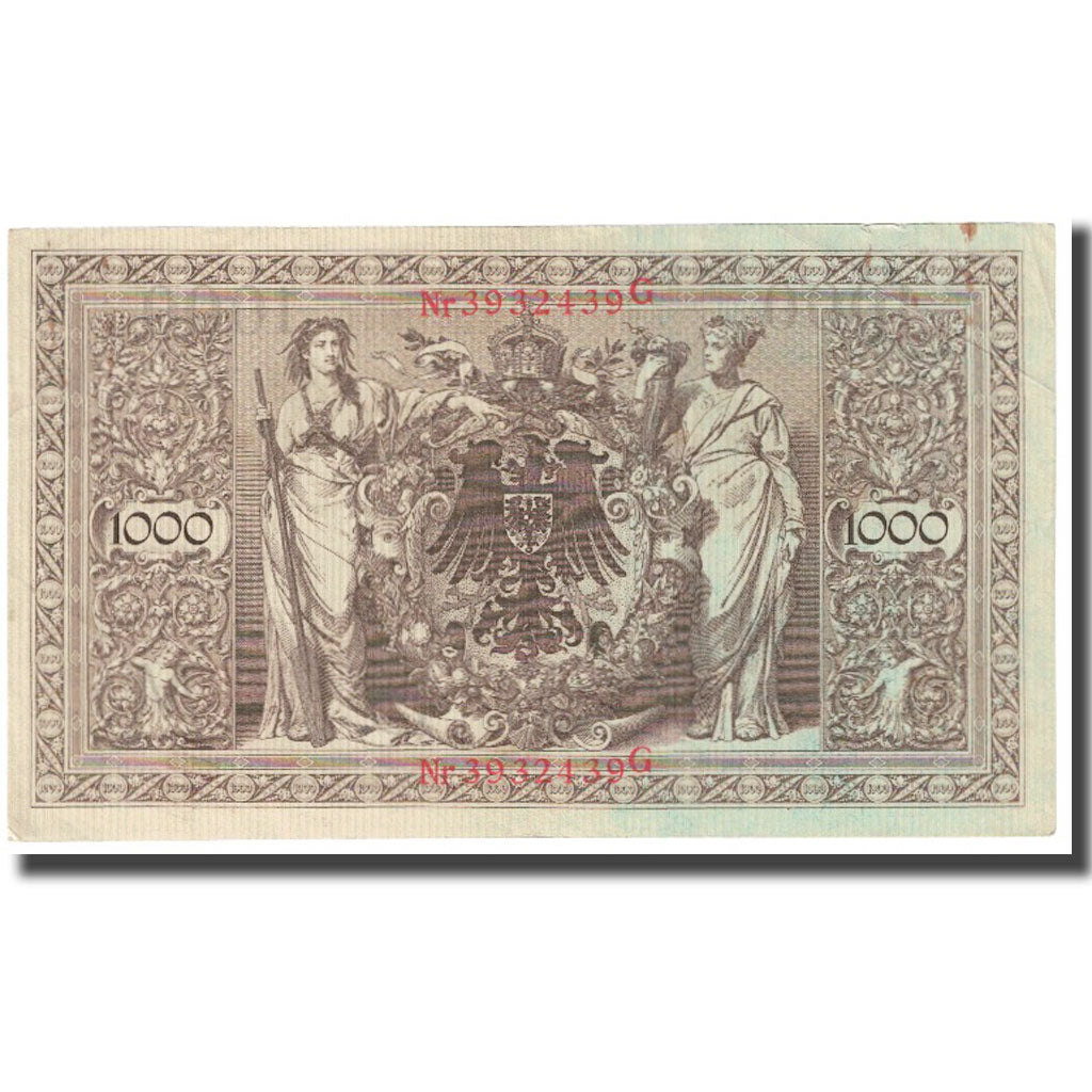 Banknote, Germany, 1000 Mark, 1910, 1910-04-21, KM:45b, VF(20-25)