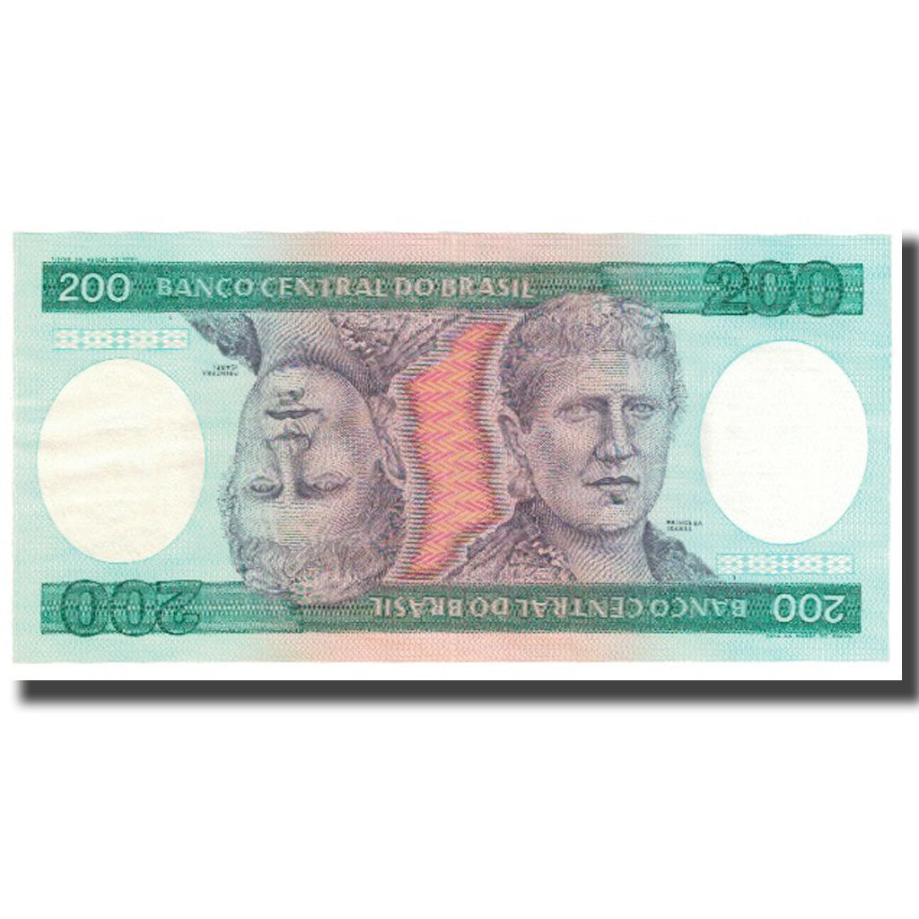 Biljet, Brazilië, 200 Cruzeiros, KM:199a, NIEUW
