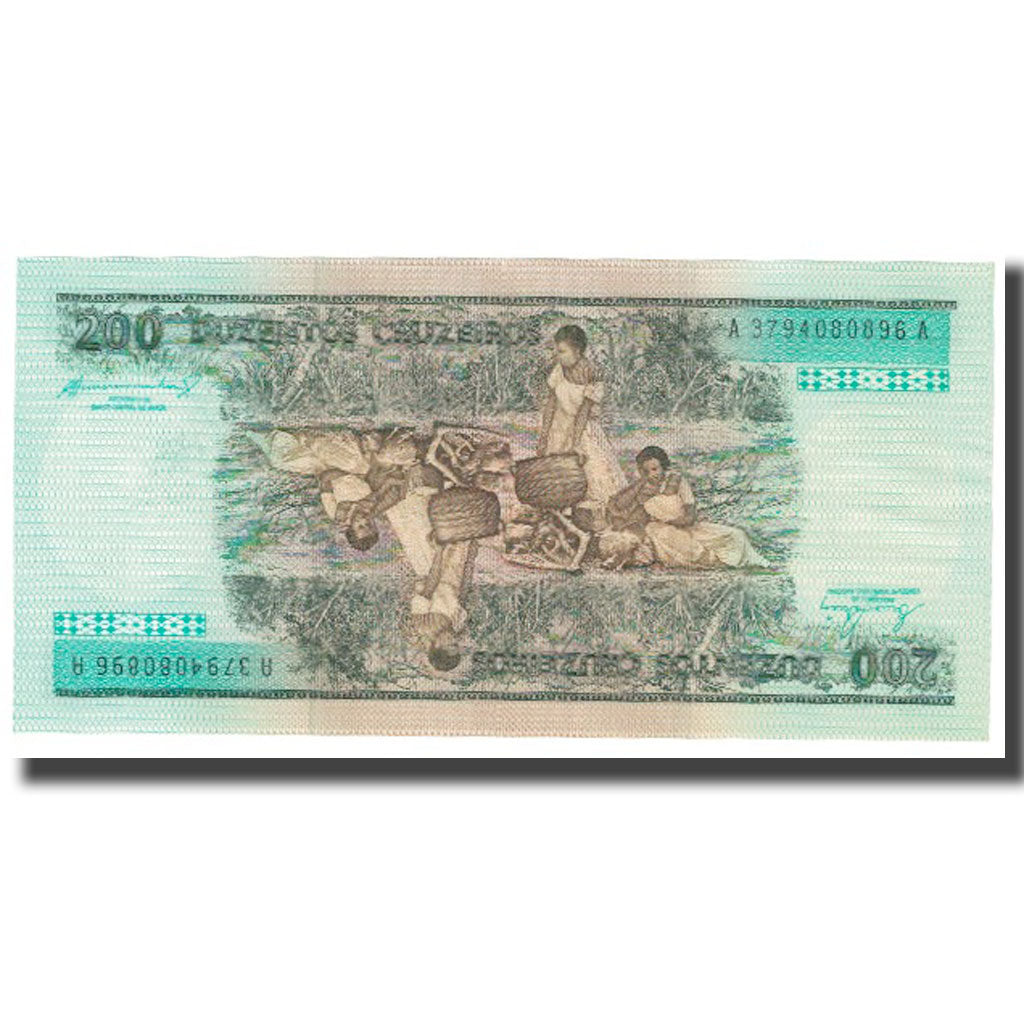 Biljet, Brazilië, 200 Cruzeiros, KM:199a, NIEUW