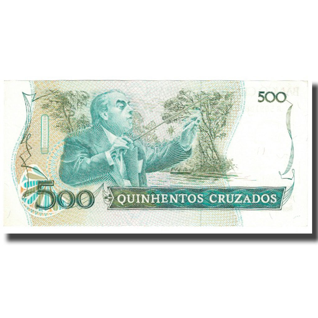 Banknote, Brazil, 500 Cruzados, KM:212a, UNC(65-70)