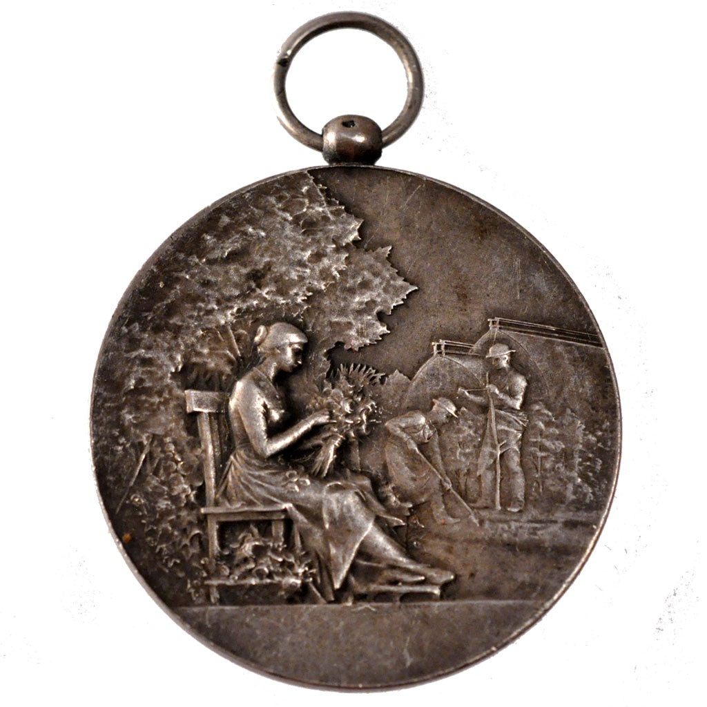 France, Medal, French Third Republic, Flora, 1906, Vernon, AU(50-53), Silver