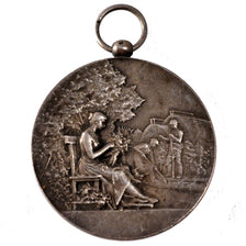 France, Medal, French Third Republic, Flora, 1906, Vernon, AU(50-53), Silver